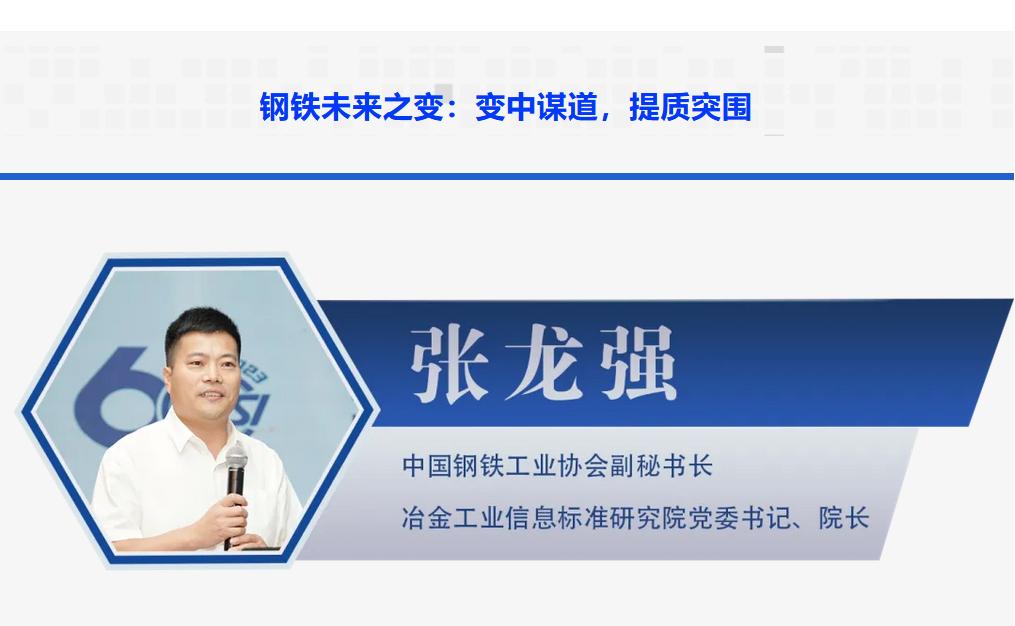 张龙强 | 钢铁未来之变：变中谋道，提质突围