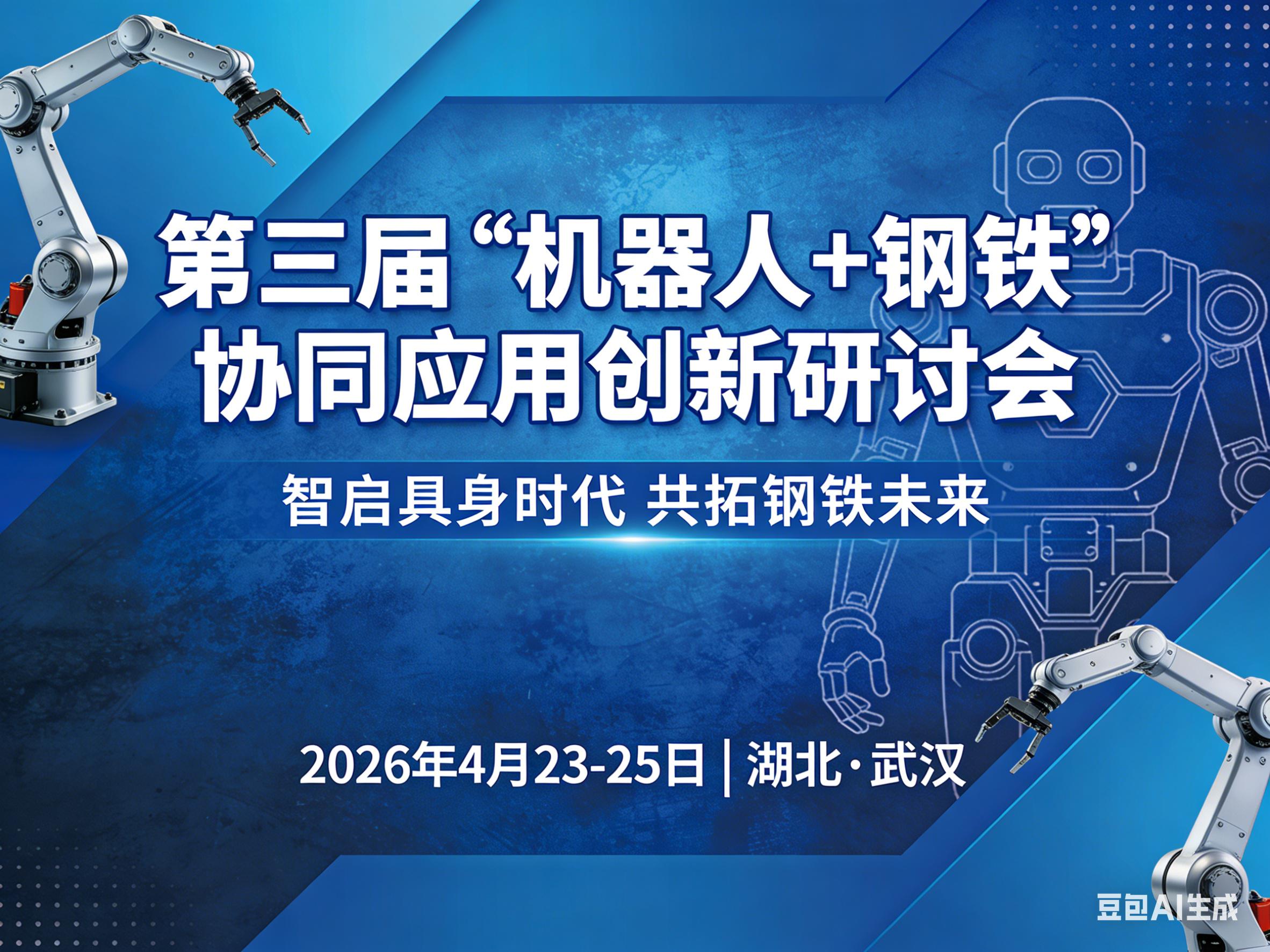 会议通知 | 第三届“机器人+钢铁”协同应用创新研讨会