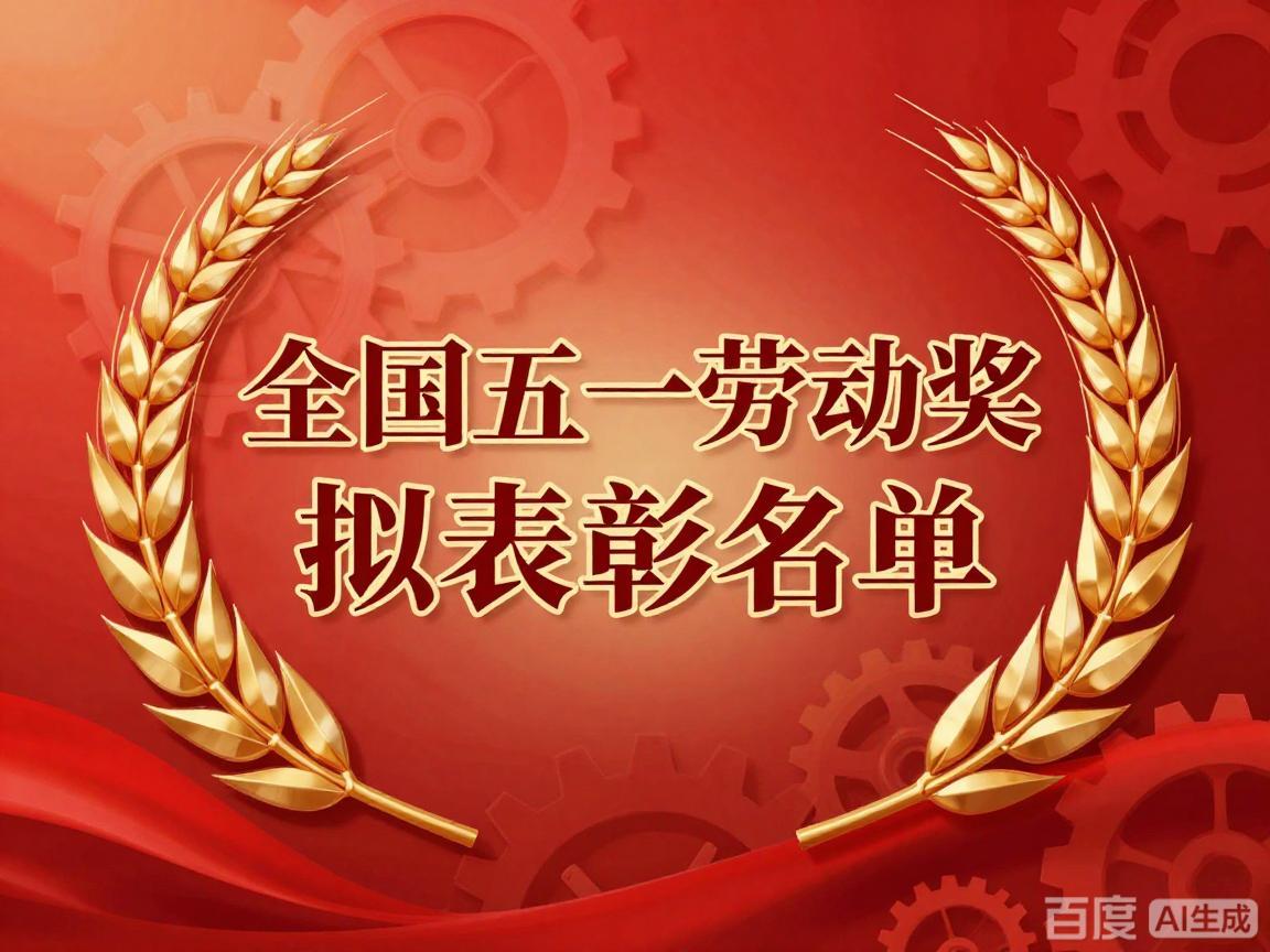 钢铁行业这些集体、个人上榜全国五一劳动奖拟表彰名单！